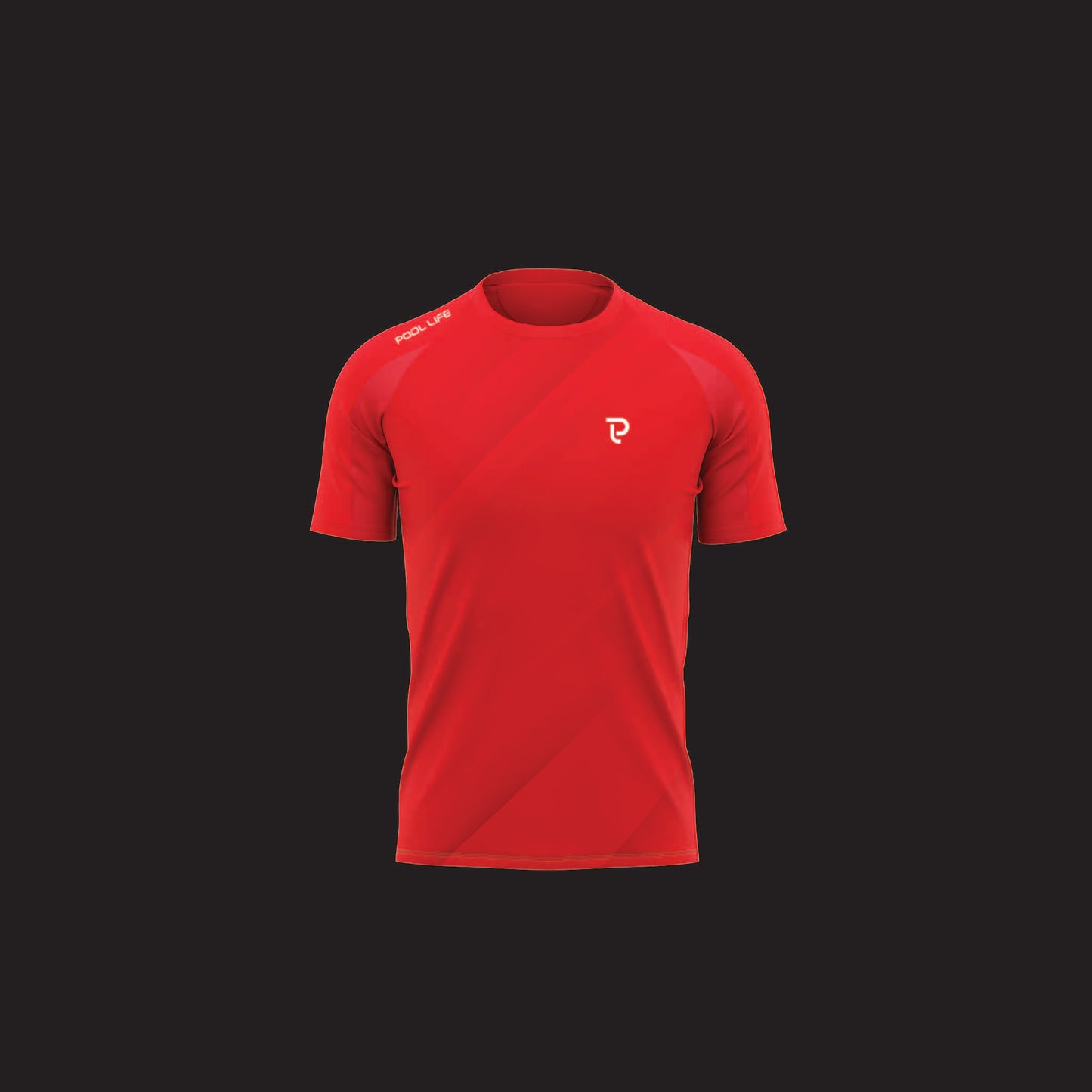 Short Sleeve Training Top Red